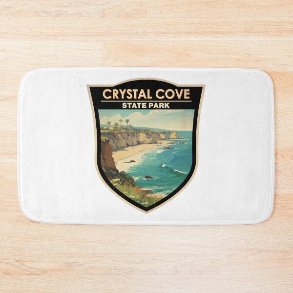 Item preview, Crystal Cove State Park California Vintage Badge designed and sold by KrisSidDesigns.