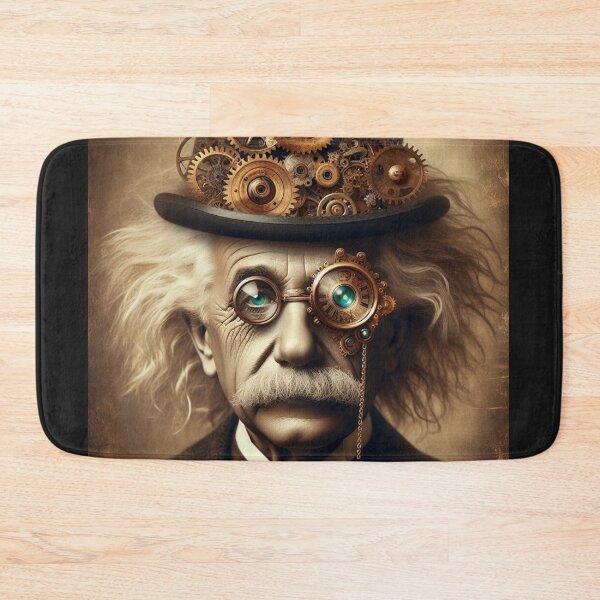 Item preview,  Albert Einstein Steampunk  designed and sold by sevenmountains.