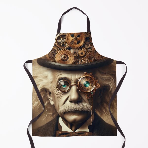 Item preview, Albert Einstein Steampunk designed and sold by sevenmountains.