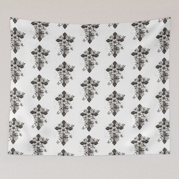 Item preview, Goth Ornate Cross designed and sold by MonochromeEcho.