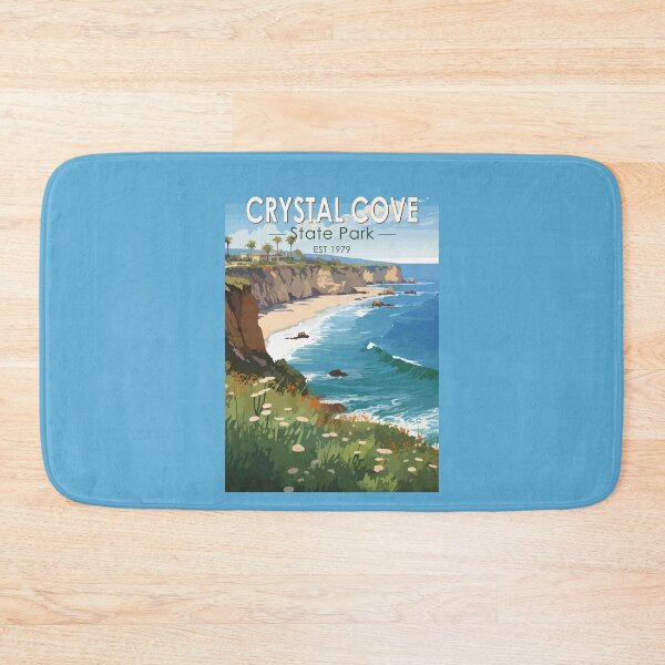 Item preview, Crystal Cove State Park California Travel Art Vintage designed and sold by KrisSidDesigns.