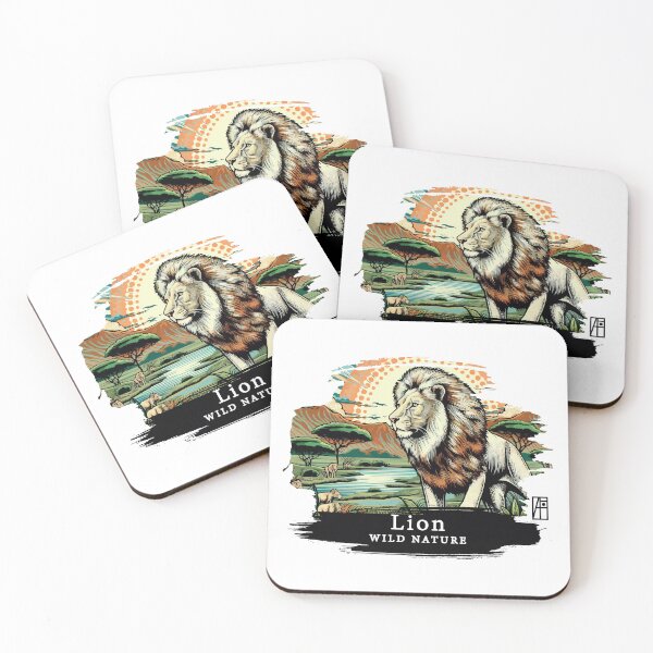 Item preview, Lion - WILD NATURE - LION -20 designed and sold by ArtProjectShop.