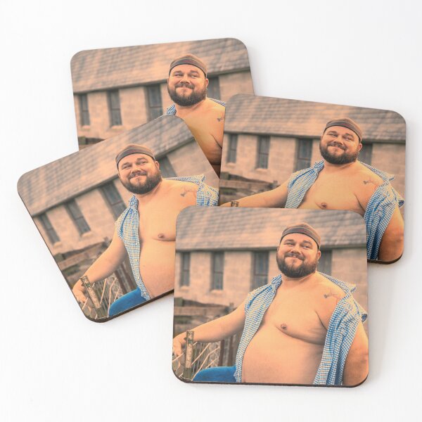 Item preview, Bearded Man on Farm designed and sold by Other Kafka Art.
