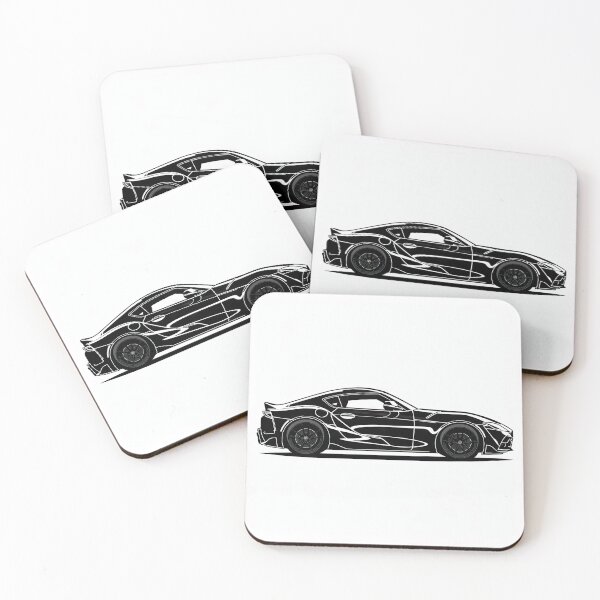 Item preview, Toyota Supra GR design silhouette designed and sold by Jerhus.