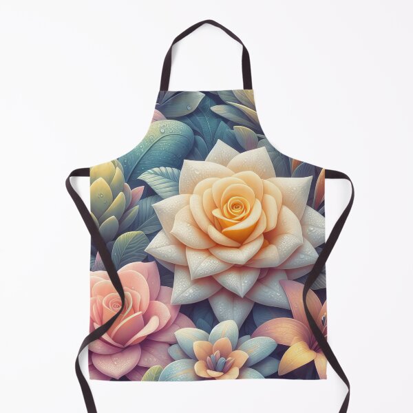Item preview, Dew-Kissed Succulents Pastel Perfection in Floral Arrangement designed and sold by ArtComixHaven.