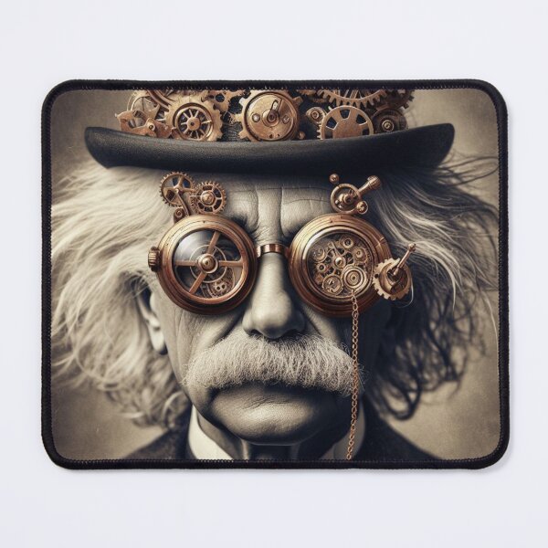 Item preview, Albert Einstein Steampunk  designed and sold by sevenmountains.