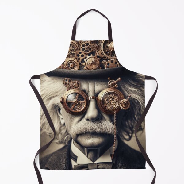 Item preview, Albert Einstein Steampunk designed and sold by sevenmountains.