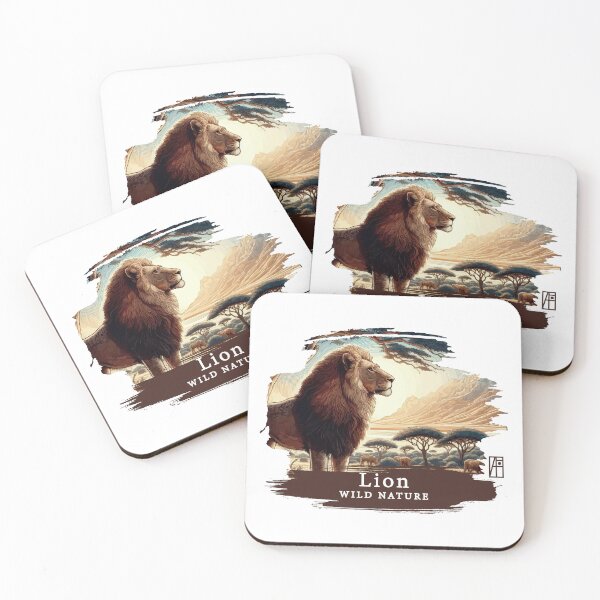Item preview, Lion - WILD NATURE - LION -22 designed and sold by ArtProjectShop.
