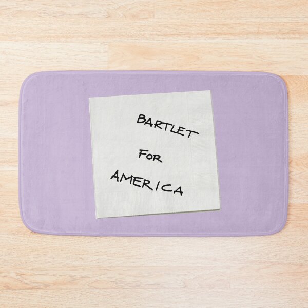 Item preview, The West Wing Bartlet for America Napkin designed and sold by baranskini.