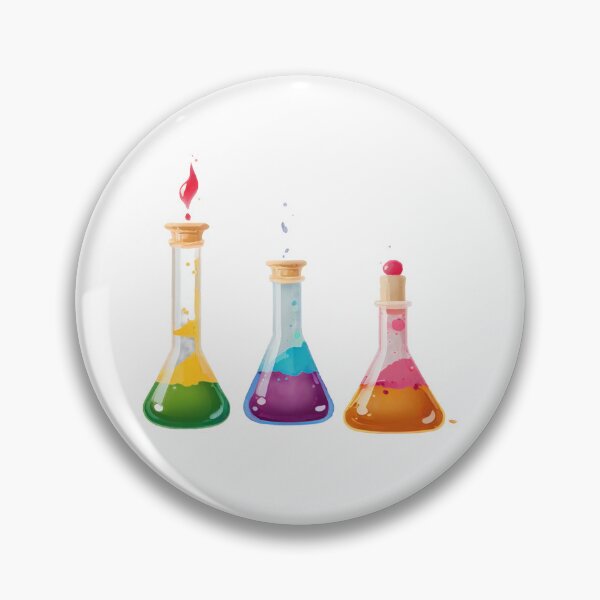 Item preview, Colorful Alchemy Bottles designed and sold by omerfdln34.