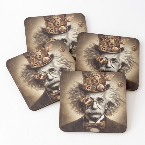 Item preview,  Albert Einstein Steampunk  designed and sold by sevenmountains.