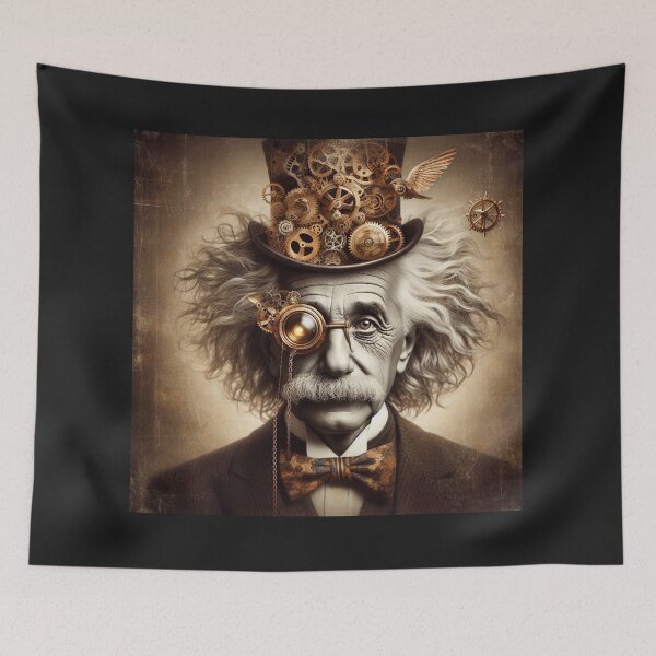 Item preview,  Albert Einstein Steampunk  designed and sold by sevenmountains.