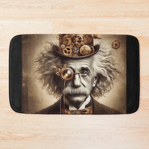 Item preview,  Albert Einstein Steampunk  designed and sold by sevenmountains.