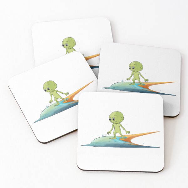 Item preview, Alien Space Surf designed and sold by omerfdln34.