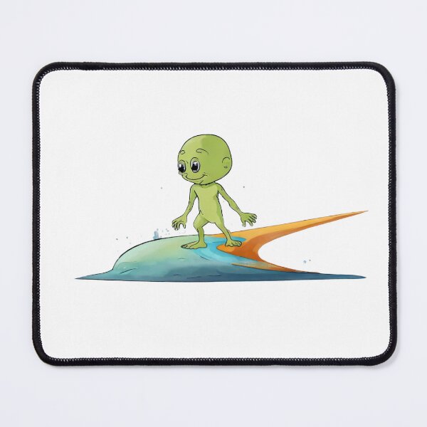 Item preview, Alien Space Surf designed and sold by omerfdln34.