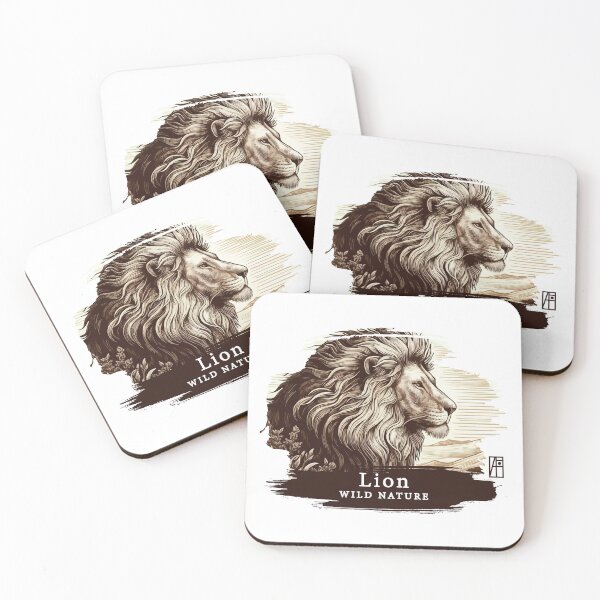 Item preview, Lion - WILD NATURE - LION -26 designed and sold by ArtProjectShop.