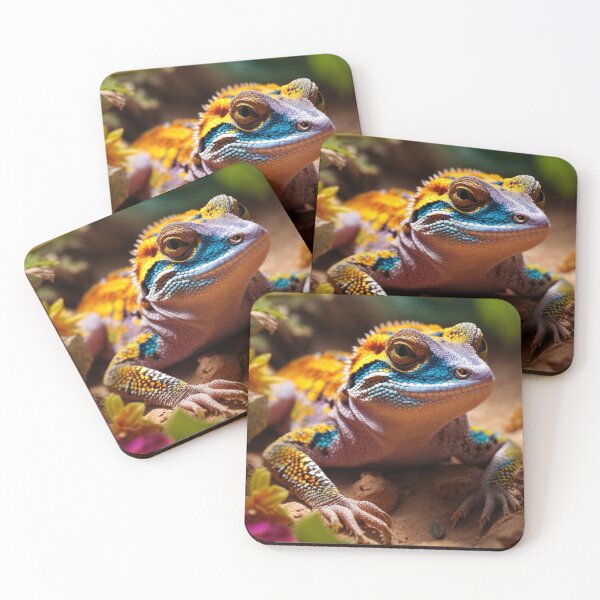 Item preview, Enchanted Gecko in Natural Oasis designed and sold by Enchanting Art Vista.