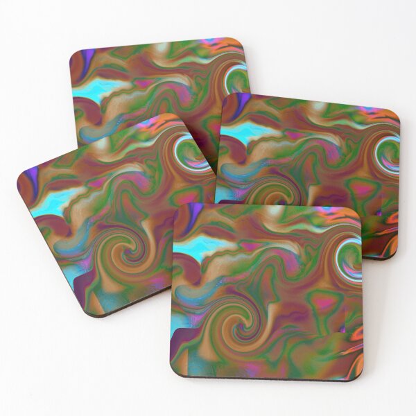 Item preview, Colourful Swirls designed and sold by TinaJostDesigns.