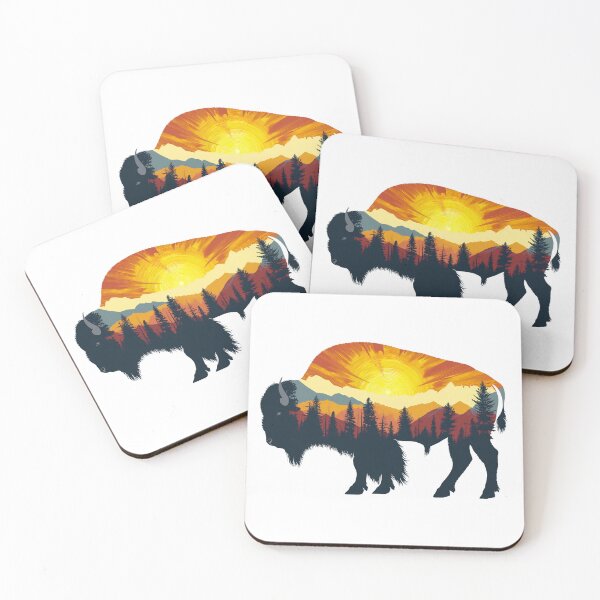 Item preview, Forest Bison  designed and sold by Wild-Co.