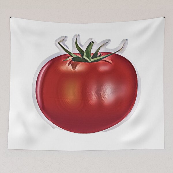 Item preview, tomato sticker designed and sold by Angela95P.