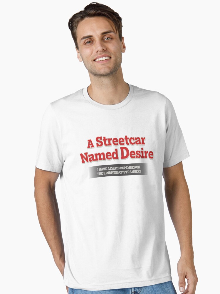 Women's T-Shirts [Out of Print] Tennessee Williams / A Streetcar Named Desire Relaxed Fit Tee (Black) (Womens) A Streetcar Named Desire — Out of Print