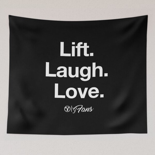 Item preview, Lift. Laugh. Love. OlyFans designed and sold by Oly McPhee.