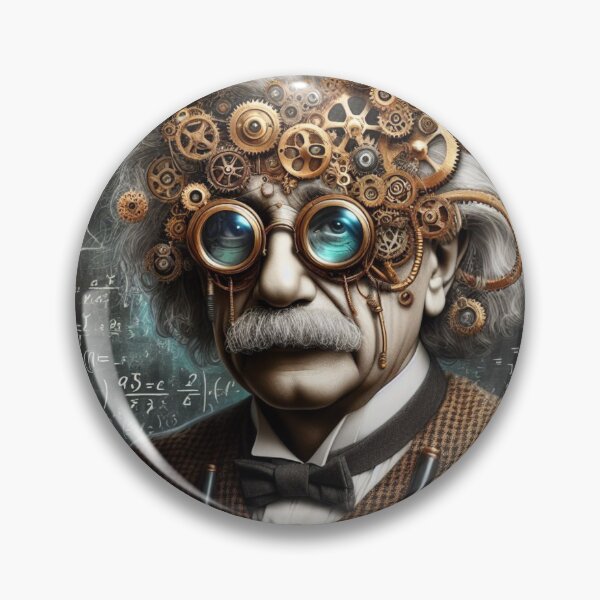 Artikelvorschau, Albert Einstein Steampunk entworfen und verkauft von sevenmountains.