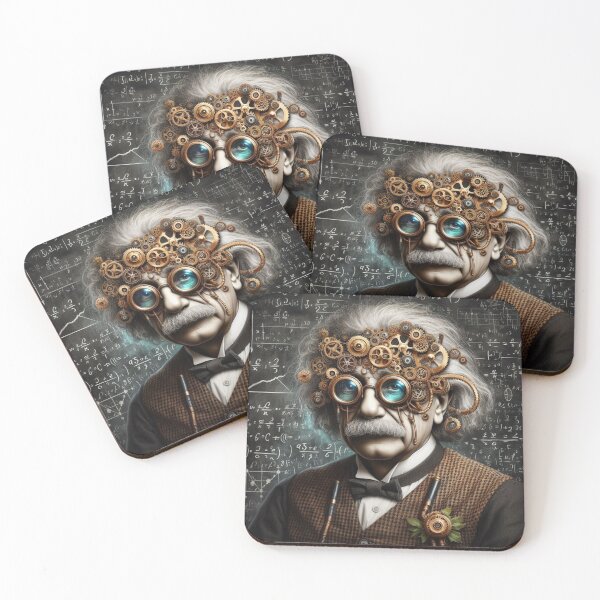 Item preview, Albert Einstein Steampunk  designed and sold by sevenmountains.