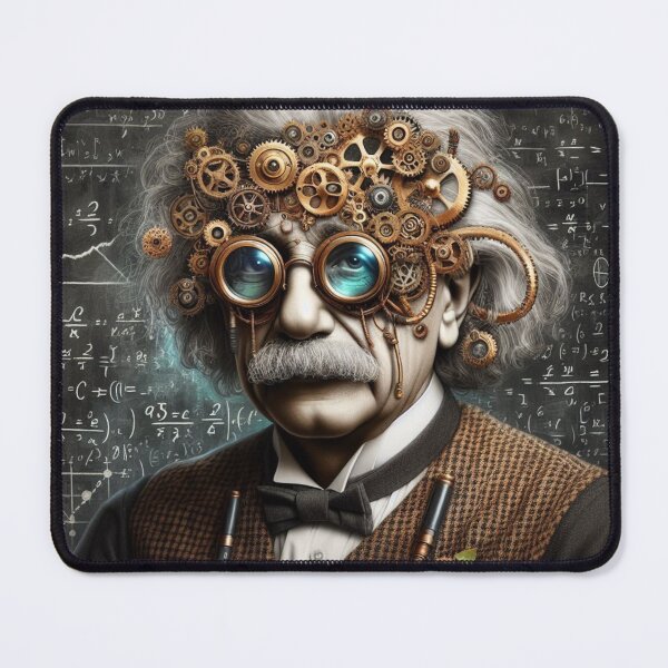 Item preview, Albert Einstein Steampunk  designed and sold by sevenmountains.