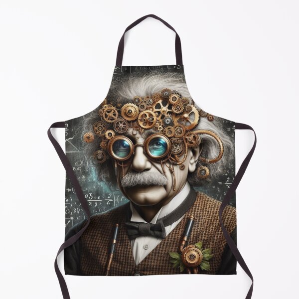 Item preview, Albert Einstein Steampunk designed and sold by sevenmountains.