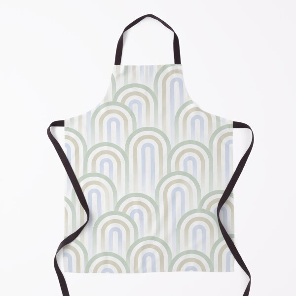Item preview, Warm Minimalism Deco Rainbow field - pastel green blue  designed and sold by Dominiquevari.
