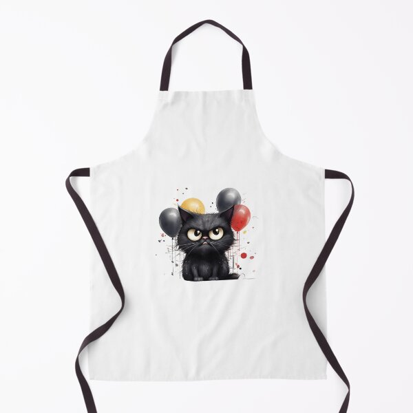 Item preview, Purrfectly Mischievous Black Cat Balloon Bonanza! designed and sold by dcohea.