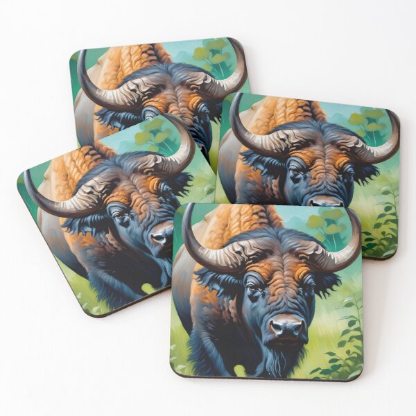 Item preview, Cape Buffalo Art designed and sold by WildlifeInc.