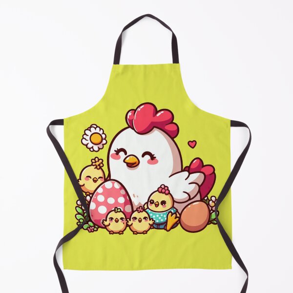 Item preview, Adorable Chicken Mommy and Chicks - Cute designed and sold by Shtex.
