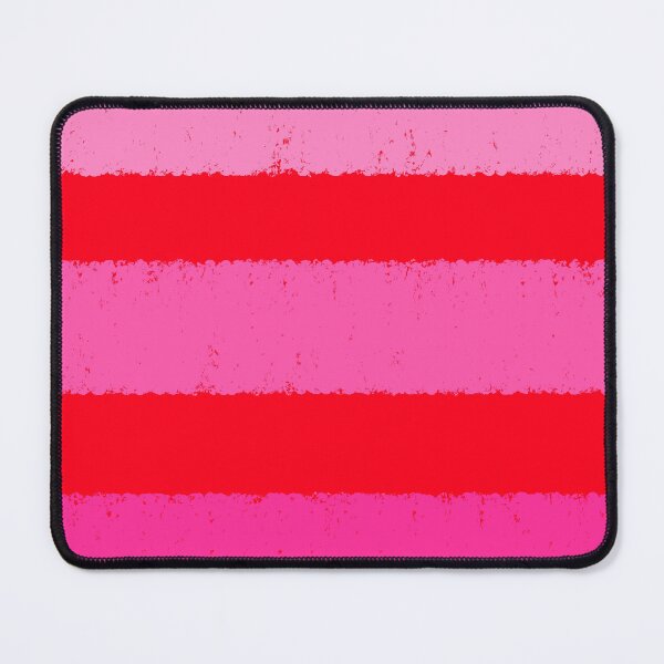 Item preview, Wide Pink and Red Stripes Clashing Colours  designed and sold by OneThreeSix.