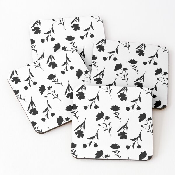 Item preview, Beautiful b&w flower pattern.  designed and sold by ShazellArt.