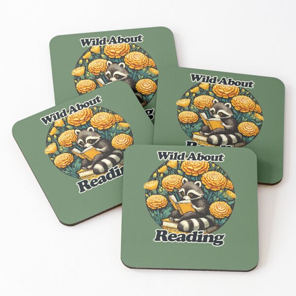 Item preview, Wild about reading designed and sold by FrictionMaxxing.
