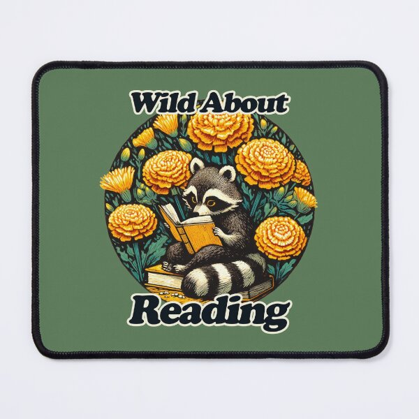 Item preview, Wild about reading designed and sold by FrictionMaxxing.