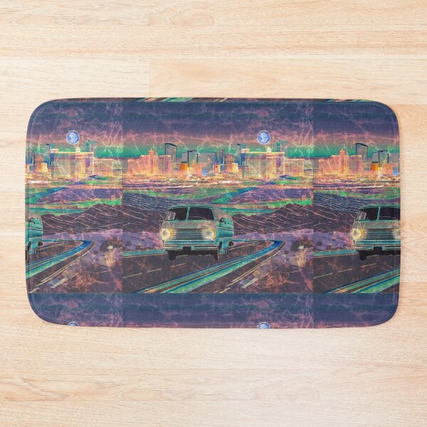 Item preview, Van life Las Vegas Desert landscape overland hippie grateful dead company phish batik tie dye designed and sold by AuroraXGreen.