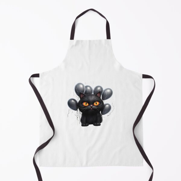 Item preview, Purrfectly Mischievous Black Cat Balloon Bonanza! designed and sold by dcohea.