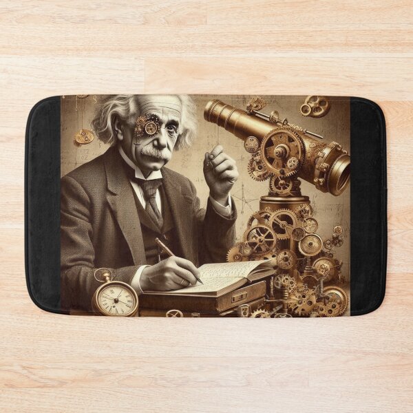 Item preview, Albert Einstein Steampunk  designed and sold by sevenmountains.