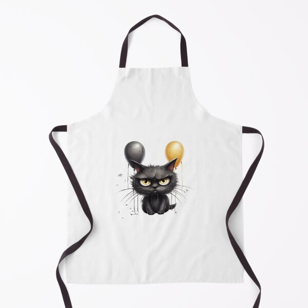 Item preview, Purrfectly Mischievous Black Cat Balloon Bonanza! designed and sold by dcohea.