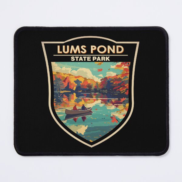 Item preview, Lums Pond State Park Delaware Vintage Badge designed and sold by KrisSidDesigns.