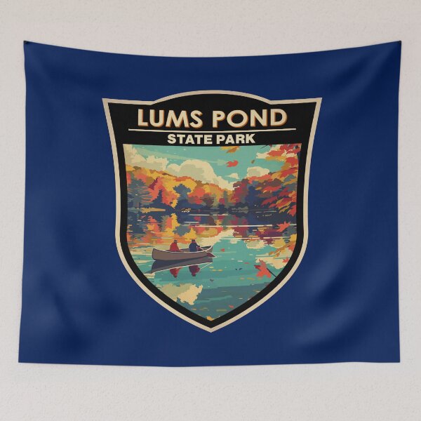 Item preview, Lums Pond State Park Delaware Vintage Badge designed and sold by KrisSidDesigns.