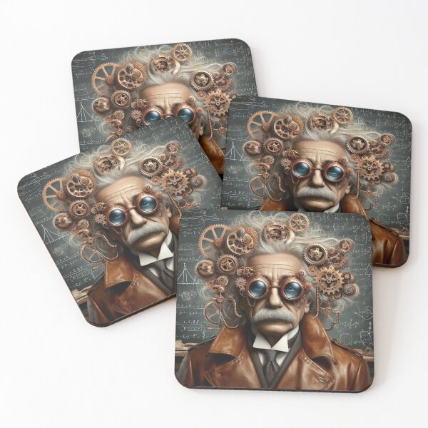 Item preview, Albert Einstein Steampunk  designed and sold by sevenmountains.