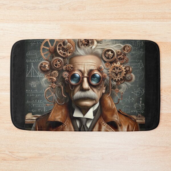 Item preview, Albert Einstein Steampunk  designed and sold by sevenmountains.