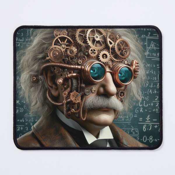 Artikelvorschau, Albert Einstein Steampunk entworfen und verkauft von sevenmountains.