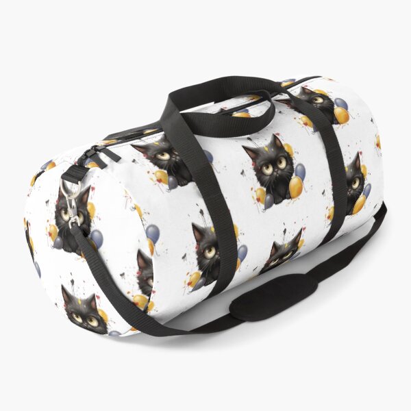 Item preview, Purrfectly Mischievous Black Cat Balloon Bonanza! designed and sold by dcohea.