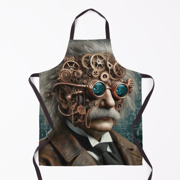 Item preview, Albert Einstein Steampunk designed and sold by sevenmountains.