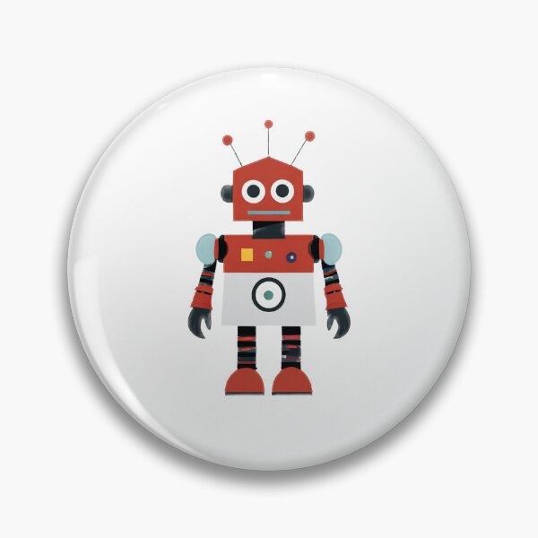 Item preview, Cutie Little Red Robot designed and sold by omerfdln34.